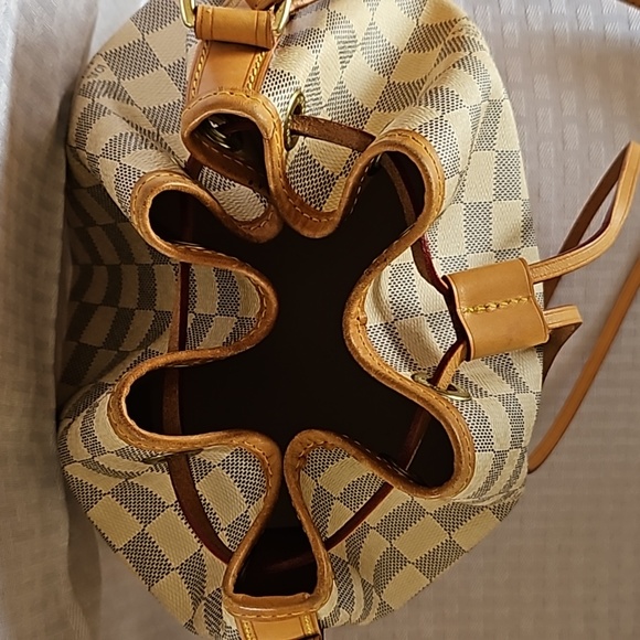 AUTHENTIC LOUIS VUITTON DAMIER AZUR NOÉ BB - Picture 3 of 16